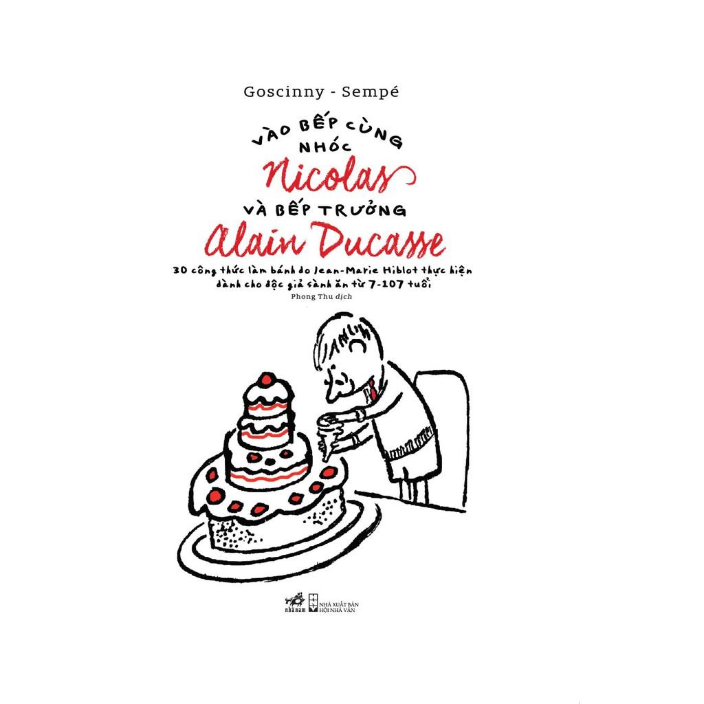 Sách - Vào bếp cùng nhóc Nicolas và bếp trưởng Alain Ducasse