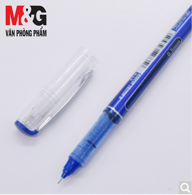 Bút nước  M&amp;G- 0.5mm - Mực Xanh - 1 cây - ARP50901B-bút ký tên màu mực chuẩn