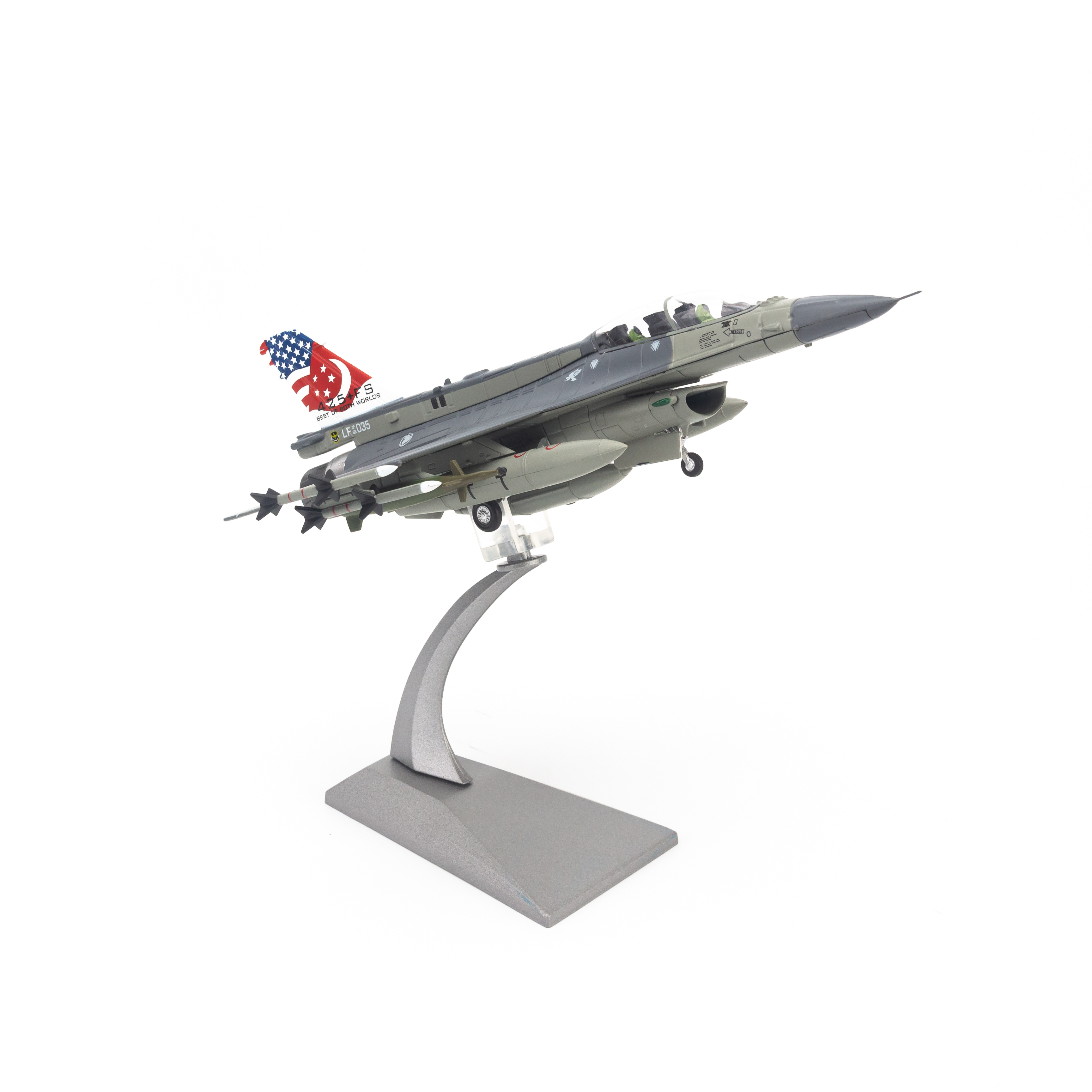 Mô hình máy bay chiến đấu F16D US Air Force 1:100