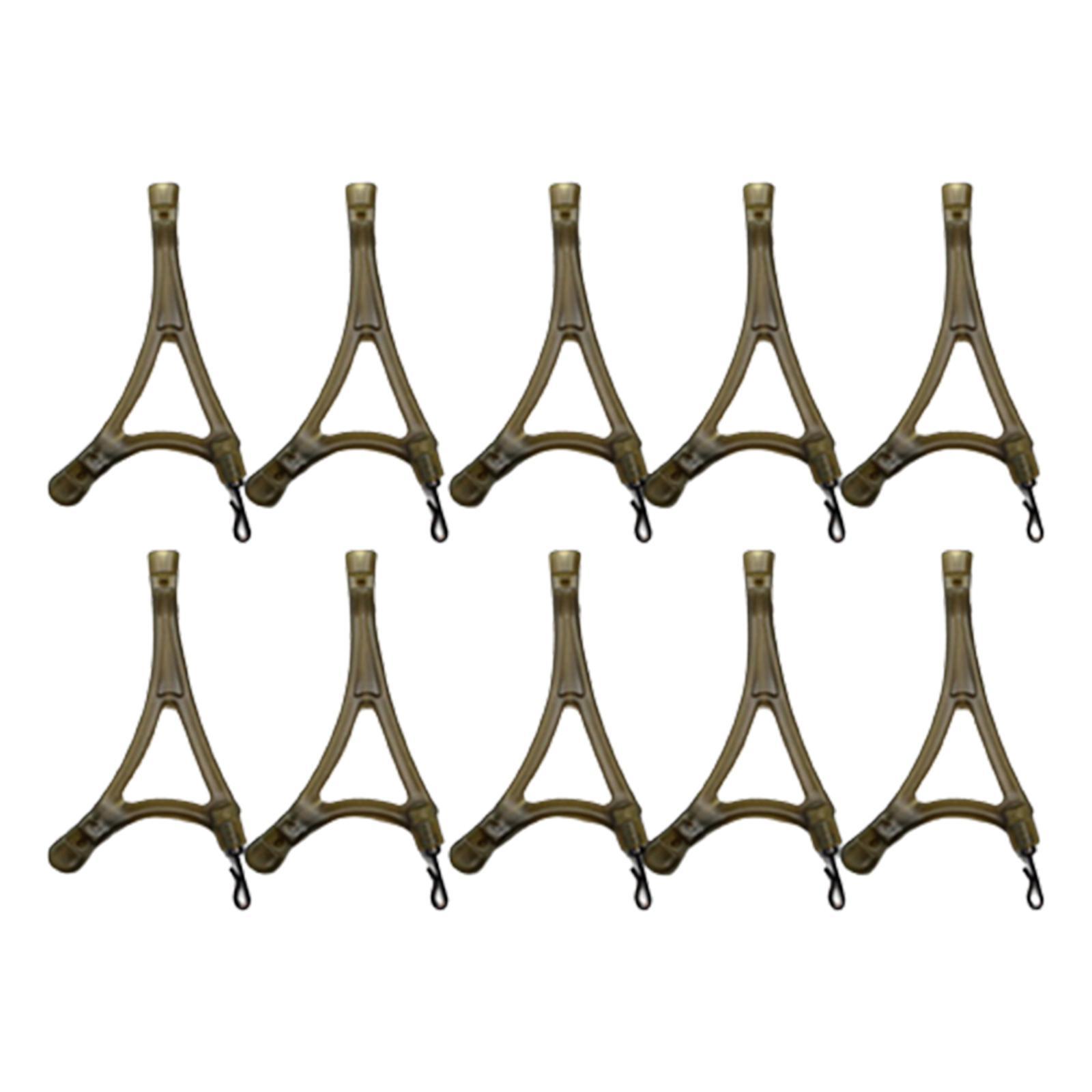 10PCS Carp Fishing Accessories Anti Sleeves for Carp Feeder Fishing Helicopter Hair Rigs Bead Fishing Tackle Equipment