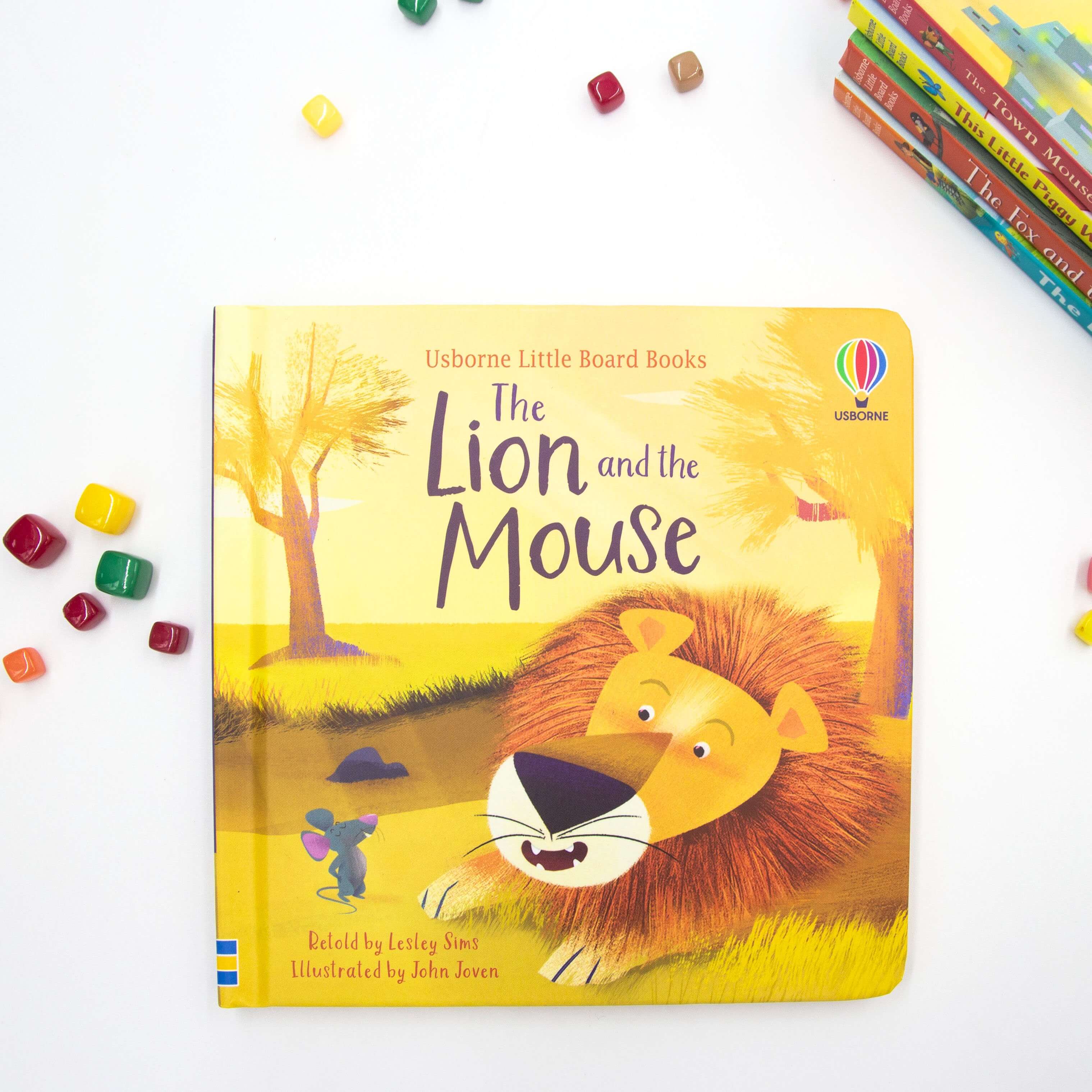 Little Board Books: The Lion and the Mouse - TRUYỆN TRANH TIẾNG ANH CHO BÉ