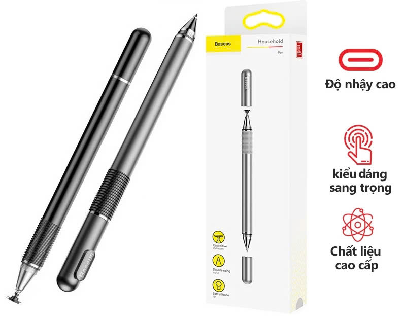 Bút cảm ứng 2 trong 1 đa năng cho / iPad Android/ Điện Thoại/ Máy Tính Bảng/ Ipad Bút 2 Trong 1 Công Dụng Cảm Ứng Và Di Chuyển Trên Mọi Bề Mạt Điện Thoại Hàng Nhập Khẩu - Giao Màu Ngẫu Nhiên