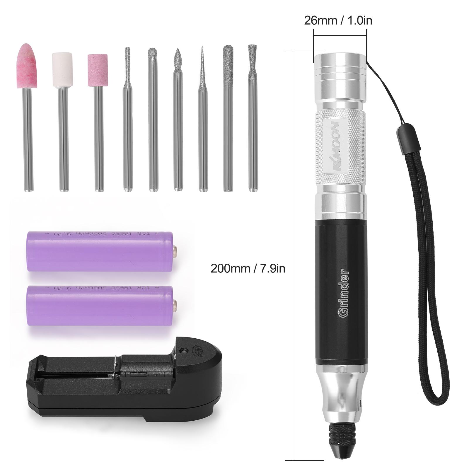Portable Cordless Grinding Machine Handheld Rechargeable Grinder Mini Polishing Engraving Pen Set