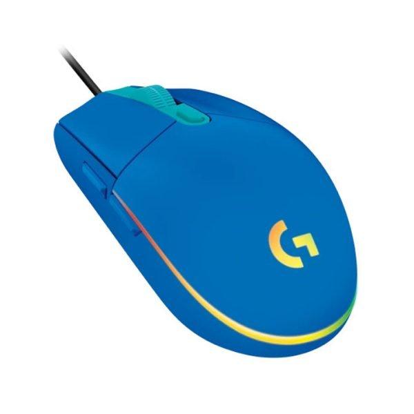 Chuột Logitech G203 LIGHTSYNC Xanh Dương Hàng chính hãng