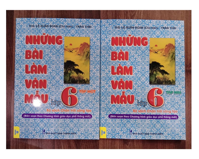 Sách - Những bài làm văn mẫu lớp 6 ( T1 + T2 ) bộ chân trời sáng tạo