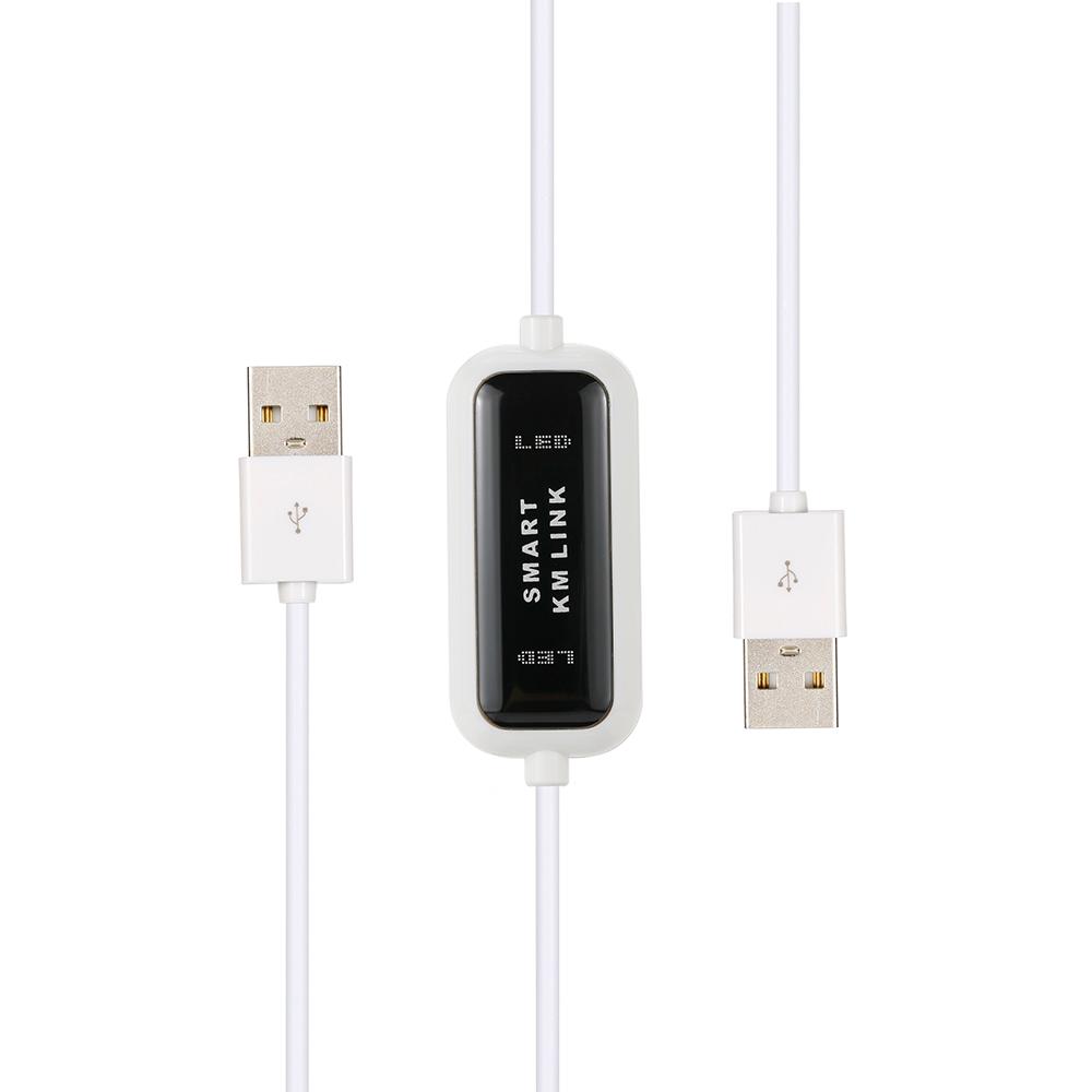 2 cổng USB KM Bàn phím chuột Chuyển đổi tệp Truyền dữ liệu Cáp chia sẻ liên kết