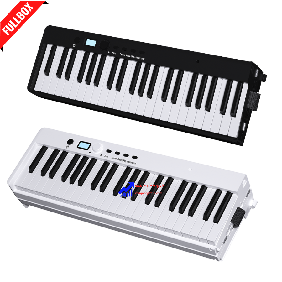 Đàn Piano Điện Bora BX 20 - Gấp Gọn Phím Sáng - 88 Phím Nặng Cảm Lực - Kết Nối Bluetooth + Chân Đàn