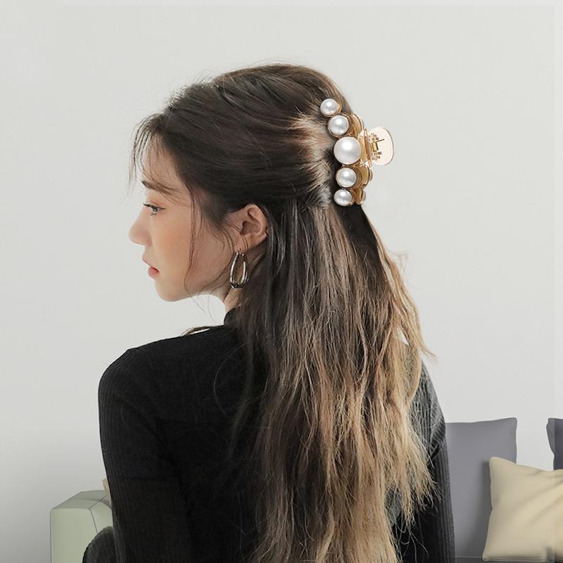 Kẹp Tóc Đính Giả Ngọc Trai Dễ Thương Dành Cho Nữ
