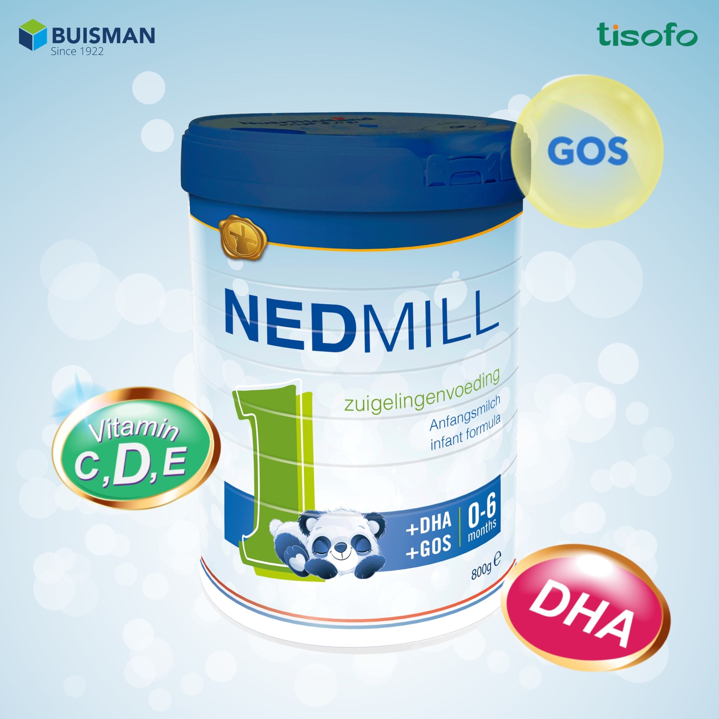 SẢN PHẨM DINH DƯỠNG NEDMILL STAGE 1 DÀNH CHO TRẺ TỪ 0-6 THÁNG TUỔI