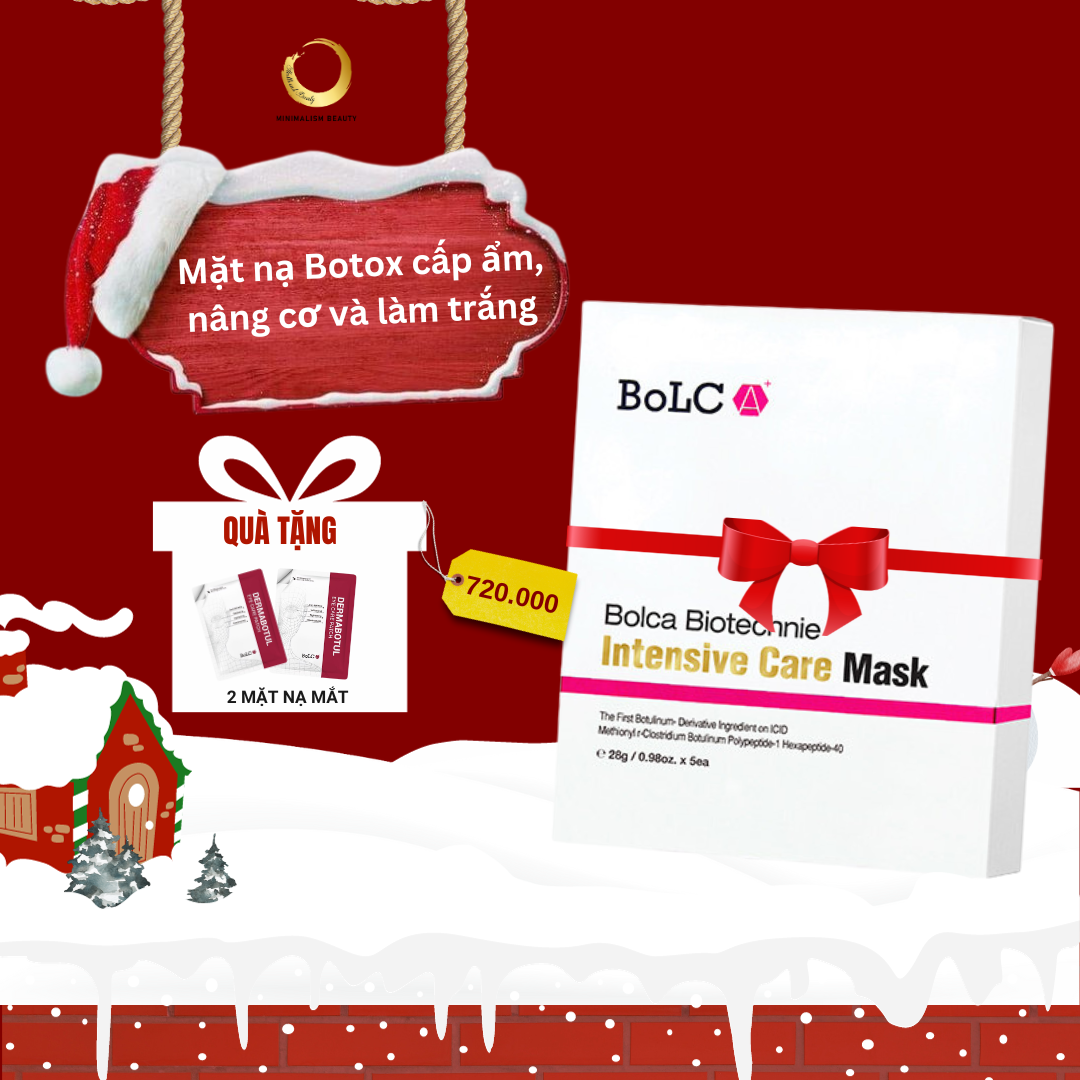 Mặt nạ cấp ẩm, làm trắng và giảm nếp nhăn - Bolca Biotechnie Intensive care mask