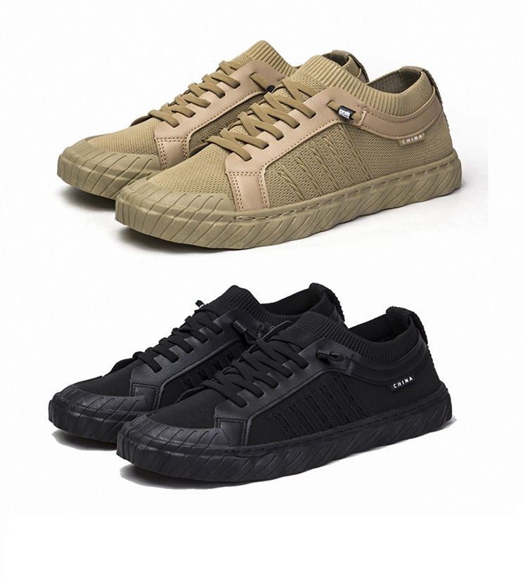 Giày Thể Thao Nam-Giày Sneaker S011M - Chất Liệu Vải Cao Cấp Thoáng Khí Nhẹ Bền Êm Chân