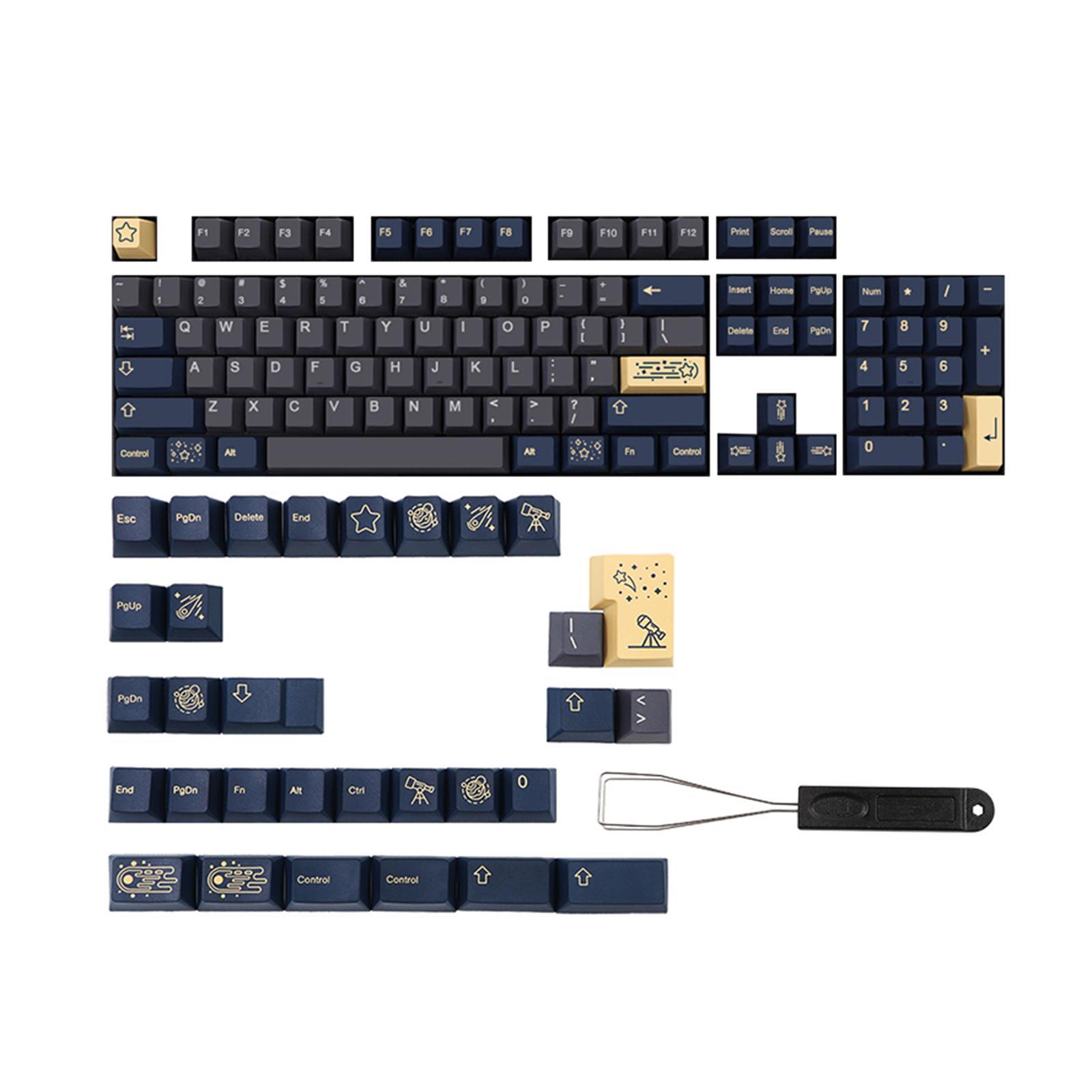 135 Keys Kit DIY PBT for Mechanical Keyboard