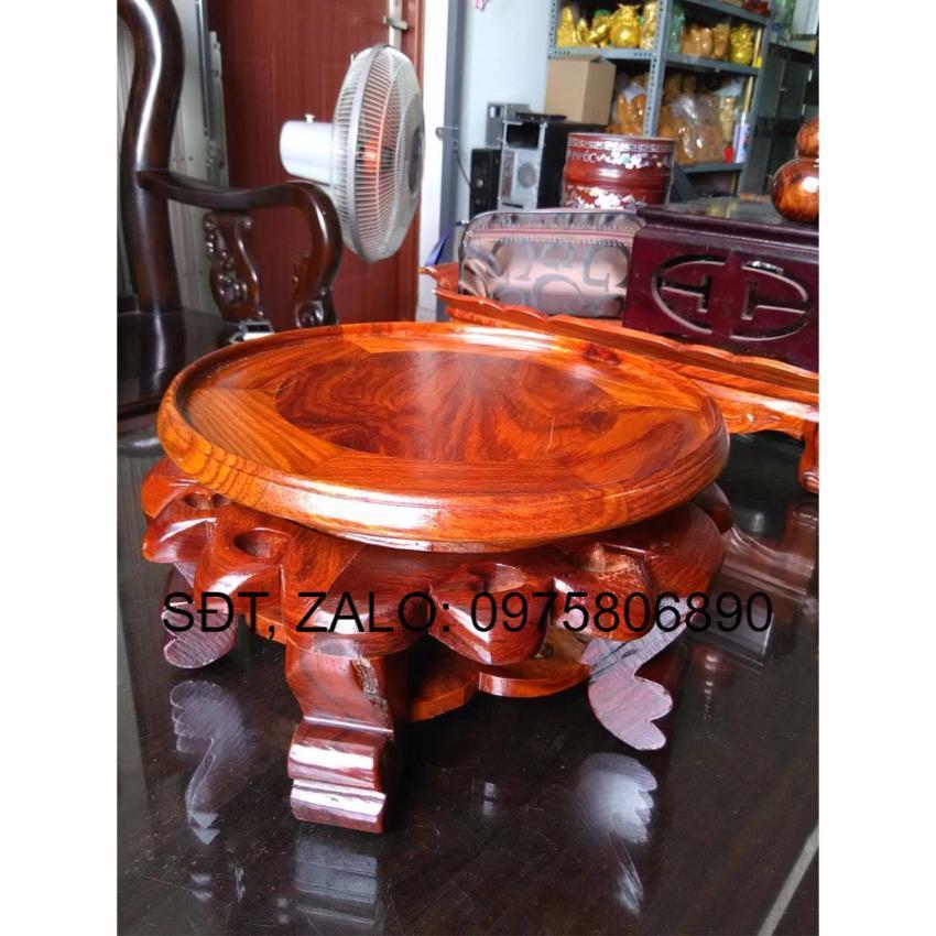 Đôn gỗ hương Mặt 22cm x cao 16cm