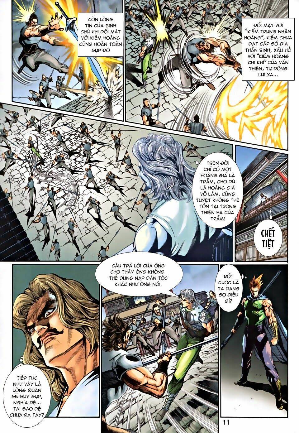 thần binh tiền truyện 1 - đỉnh phong tuyệt chiến chapter 4 11
