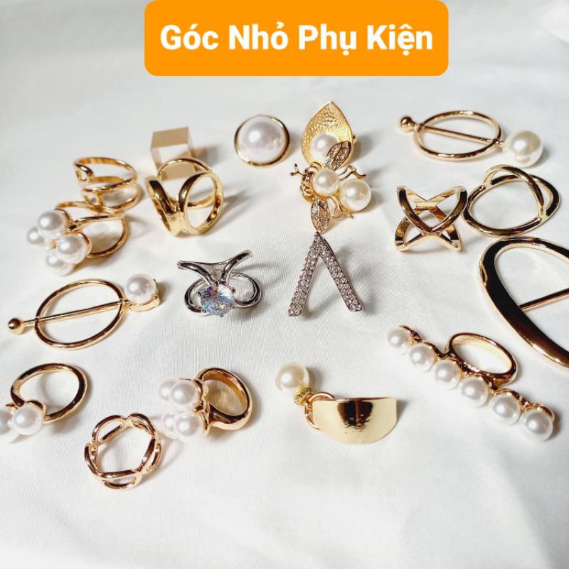 Khăn Lụa Cao Cấp KT 70x70 - Tặng ngay khuy cài cá tính