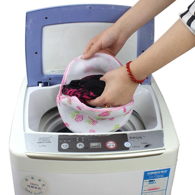 Túi lưới giặt đồ cho máy giặt, túi giặt cao cấp vải mịn size 50*60cm
