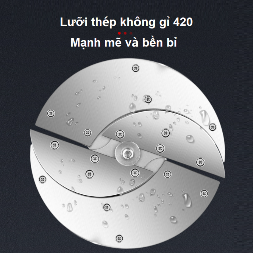 Máy thái thịt và các loại rau, củ, quả chuyên nghiệp đa năng. Thương hiệu Đài Loan L-BEANS cao cấp A-01 - HÀNG CHÍNH HÃNG