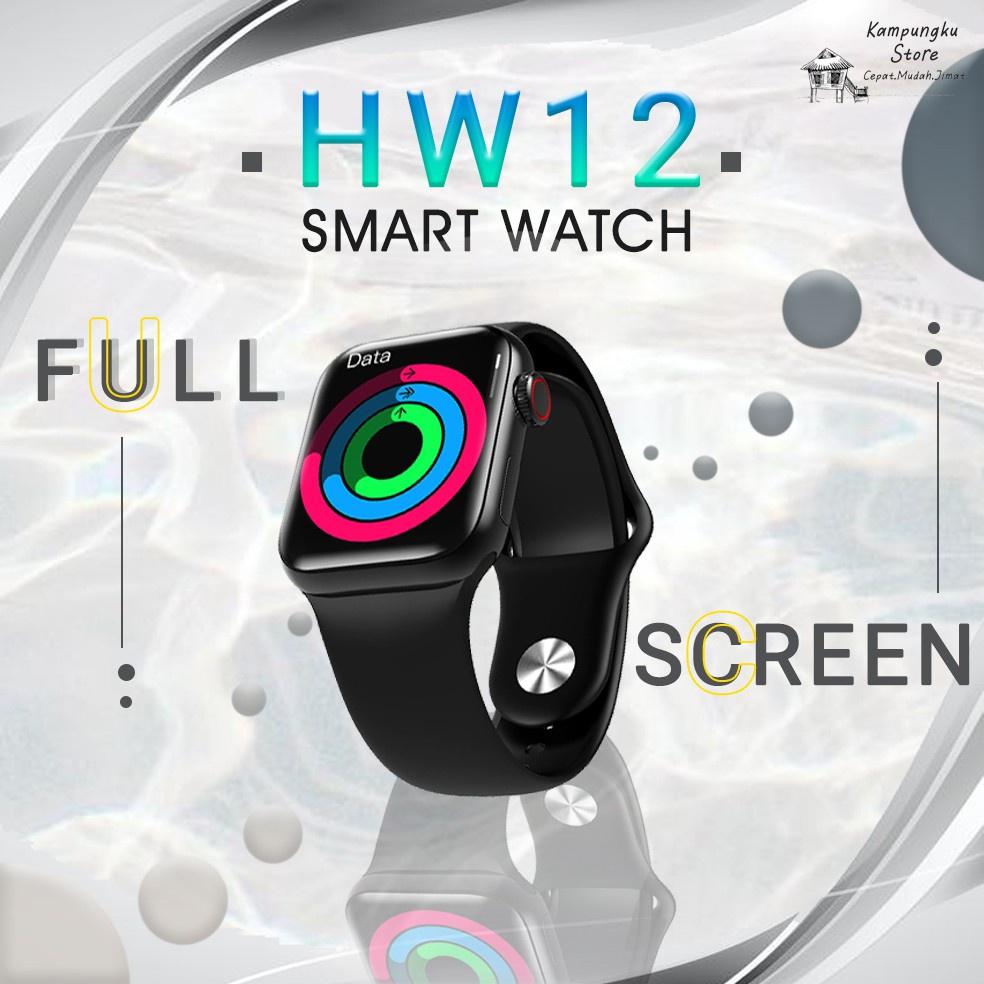 Đồng hồ thông minh HW12 màn hình cảm ứng vuông 1.57 inch - Kết nối NFC, Bluetooth - Chống thấm nước chuẩn. Ngôn ngữ VIệt