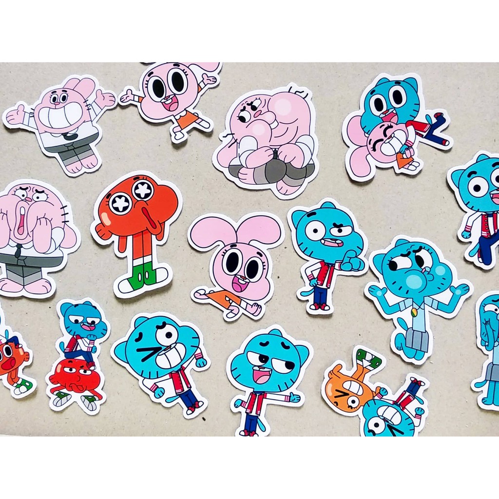 Set 60 Sticker Gumball