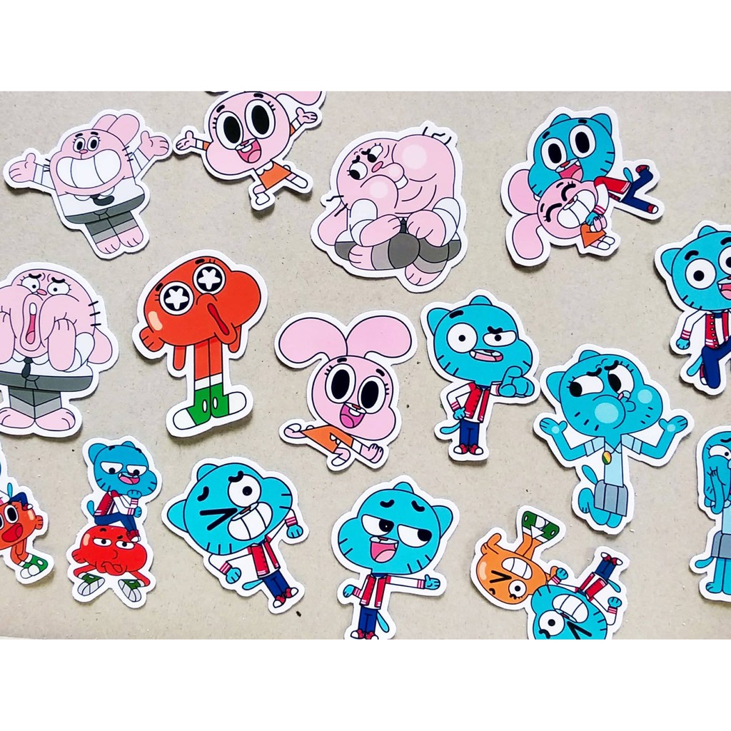 Set 30 Sticker Gumball