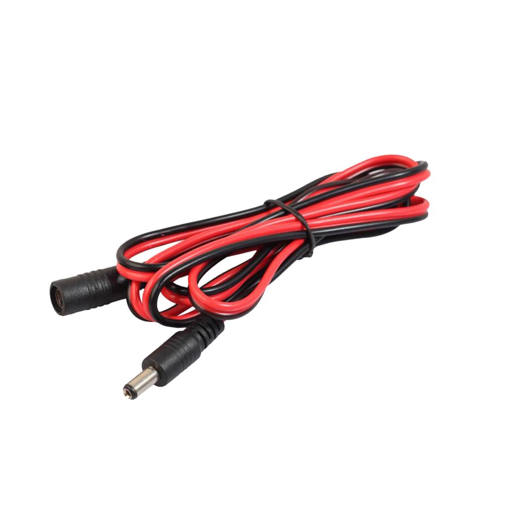 5.5mm x 2.1mm Male to Female DC Power Extension Cable for Monitor Power