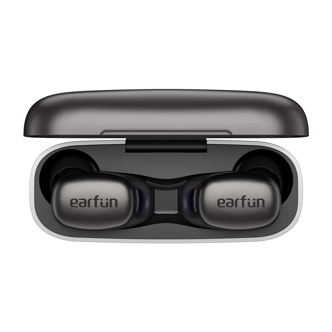 Tai nghe True Wireless EarFun Free Pro 2 - Chống ồn chủ động siêu nhỏ, QuietSmart 2.0 40db, Xuyên âm, Bluetooth 5.2, Độ trễ thấp 80ms,  sạc Type-C, Pin 30 giờ, Chống nước IPX5, Sạc không dây Qi - Hàng chính hãng