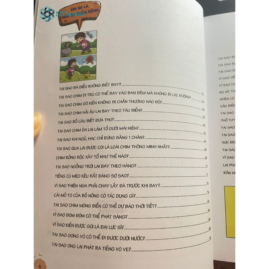 Sách Úm Ba La, Hóa Ra Thần Đồng - Thế Giới Động Vật
