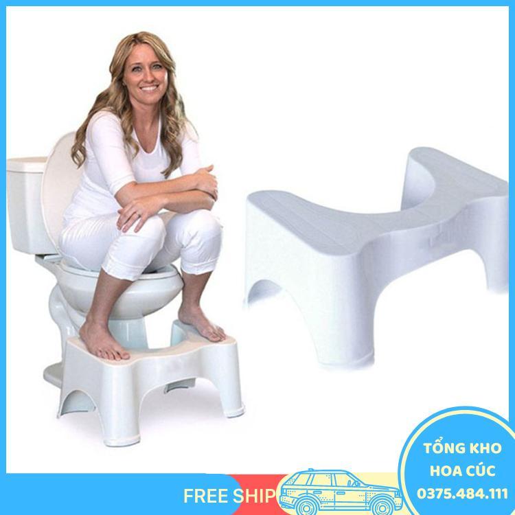 Ghế Kê Chân Toilet Chống Táo Bón Ngăn Ngừa Các Bệnh Tiêu Hóa Khi Đi Vệ Sinh - Vận Chuyển Miễn Phí Toàn Quốc