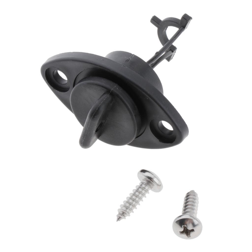 3xMarine Kayak Drain Plug Dinghy Yacht Holes Bung Scupper Plug Accessories