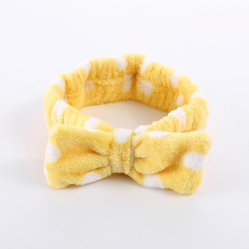 Băng Đô Rửa Mặt Turban, Bờm Tóc Hàn Quốc Cho Bạn Nữ Cài Tóc Xinh Đẹp, Chất Liệu Vải Nhung HOT