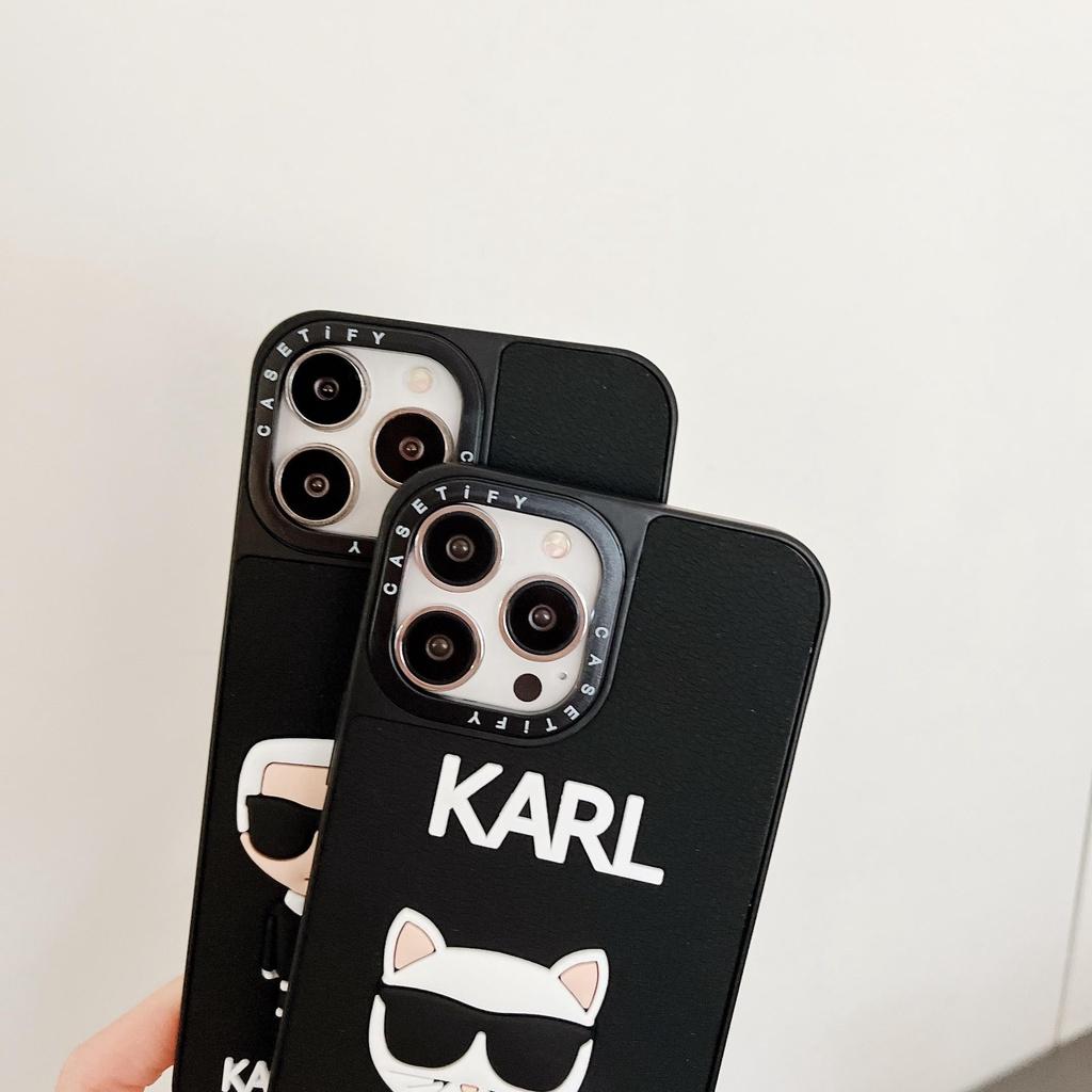 Ốp Điện Thoại Silicon Hình Búp Bê Karl Lagerfeld 3D Sang Trọng Cho iphone 13 Pro Max i13 13pro 11 Pro Max i11 X Xs Max 12Pro 12 Pro Max