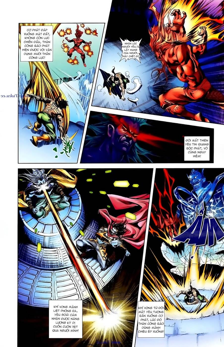 thiên tử truyền kỳ 1 - cơ phát khai chu bản chapter 102 12