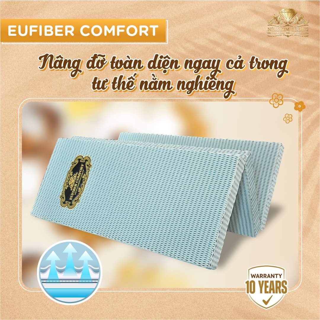 Nệm bông ép Kim Cương EUFIBER COMFORT