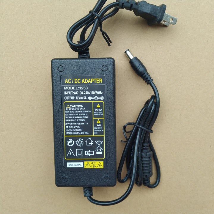 Bộ nguồn chuyển đổi điện AC sang DC adapter 12V 5A