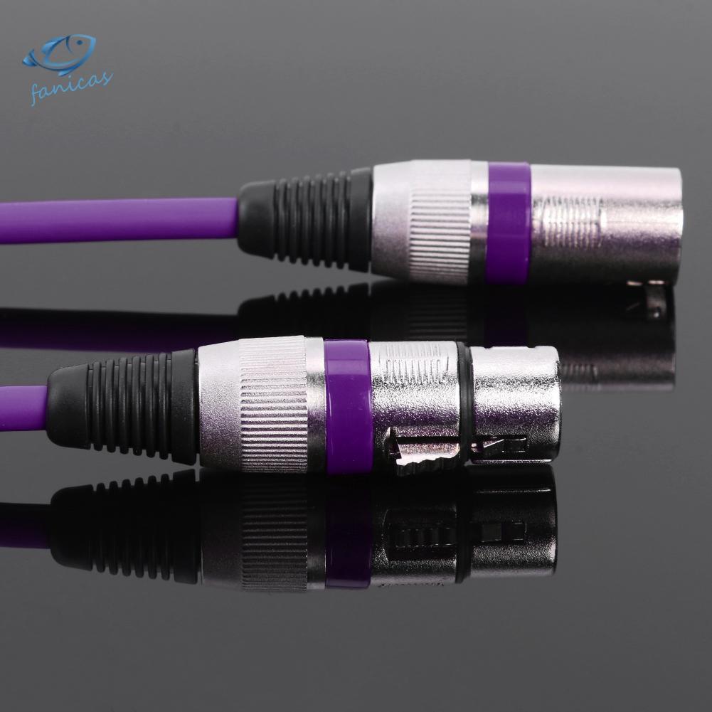 Dây Cáp Xlr 3pin 5.9ft Nhiều Màu
