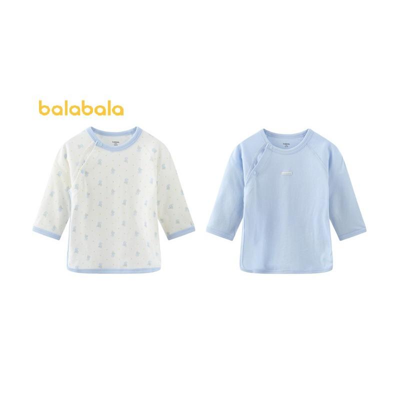 Set 2 áo sơ sinh cho bé hãng BALABALA màu hồng 20022113120160053 hoặc xanh 20022113120180904