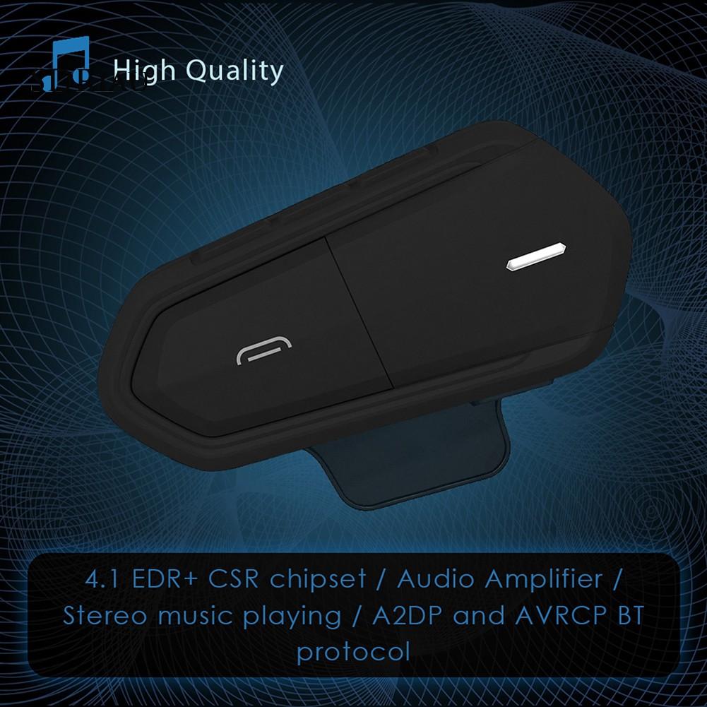 Tai nghe liên lạc CSR Bluetooth 4.1 gắn nón bảo hiểm cho xe mô tô