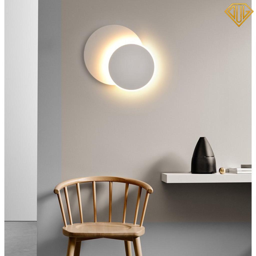 Đèn tường đọc sách xoay 360 độ phong cách Bắc Âu - 3 Chế độ ánh sáng (Bảo hành 24 tháng) DVLL - Tròn