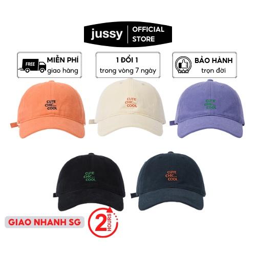 Mũ Lưỡi Trai Cu7e Nón Lưỡi Trai Nam Nữ Jussy Fashion Phong Cách Nón Kết Form Mềm Unisex Vải Cotton 1 Lớp Nhiều Màu Hot