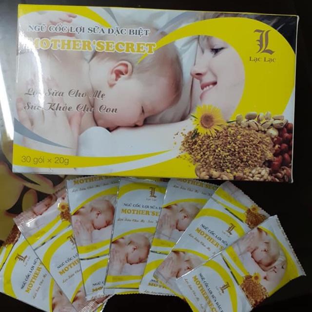 Ngũ cốc Lợi Sữa Lạc Lạc Plus Dr.maya 600g (30 gói), hương vị thơm ngon, cũng cấp dinh dưỡng cải thiện chất lượng sữa mẹ