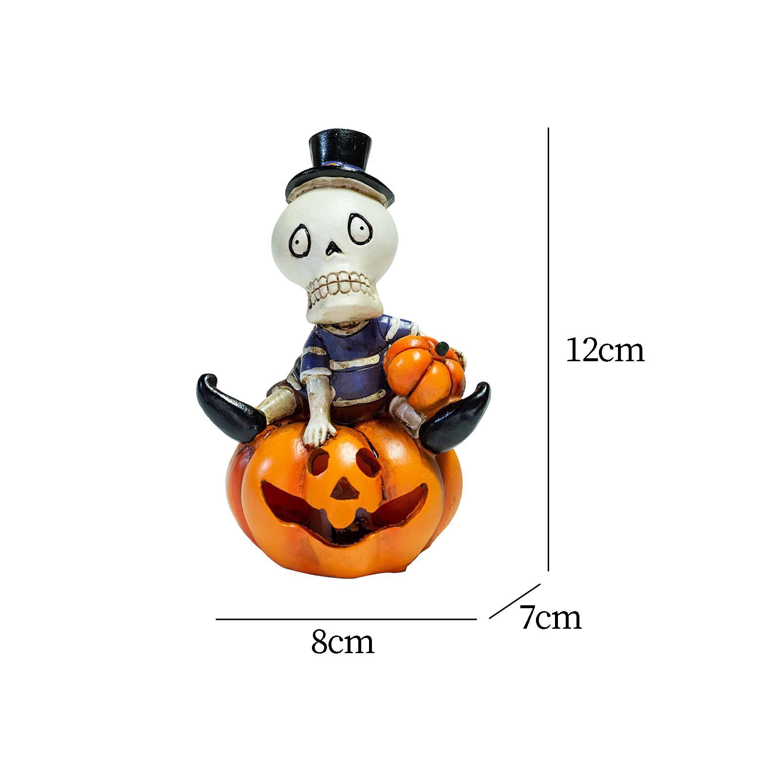 Pumpkin Light Halloween Decoration Holiday Displays Ornament Lighting Light up Pumpkin Lantern Halloween Lantern for Indoor Outdoor Tabletop