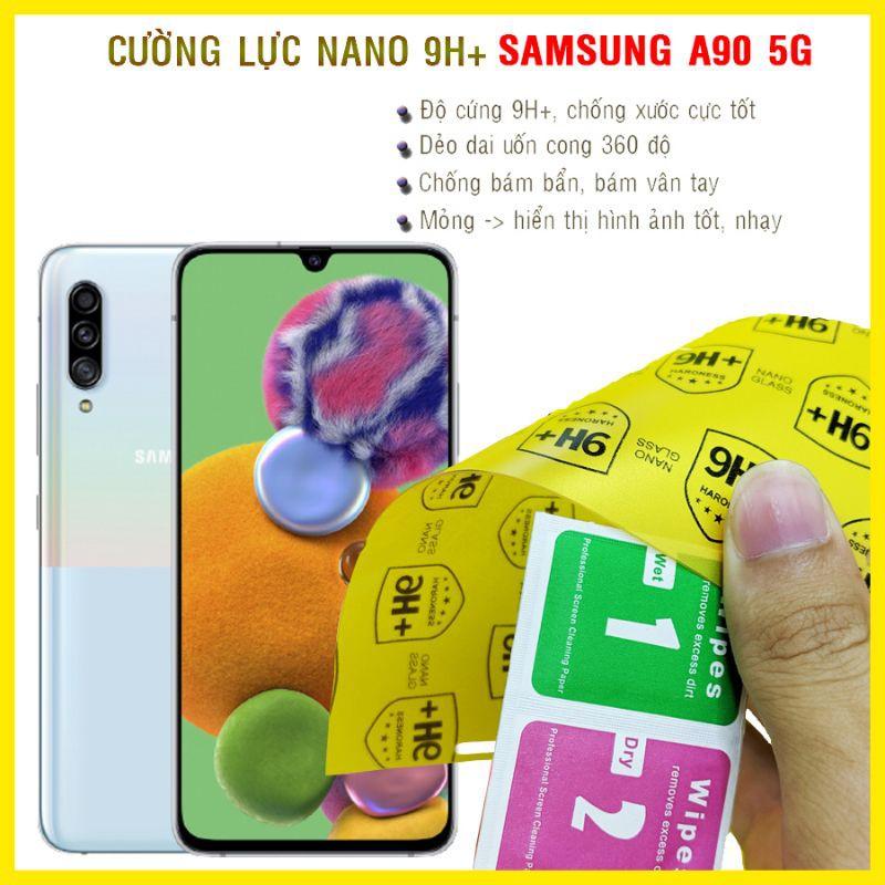 Dán cường lực dẻo nano  dành cho Samsung A90 5G