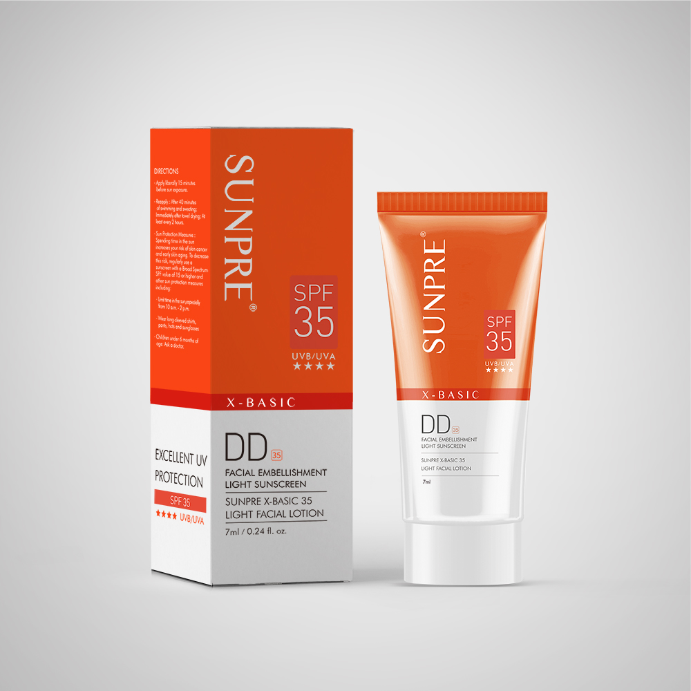 Kem chống nắng Mona Frema SUNPRE Sunscreen Mini Size 7ml (Không Màu Và Màu Kem Nền)