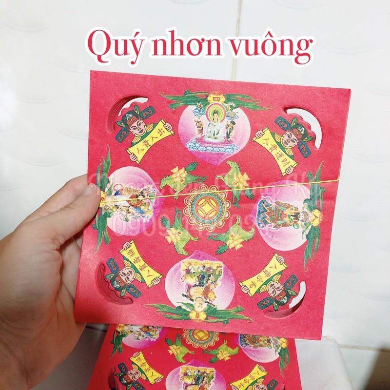 Quý nhơn vuông đẹp màu 1 cây khoảng 1000 tờ