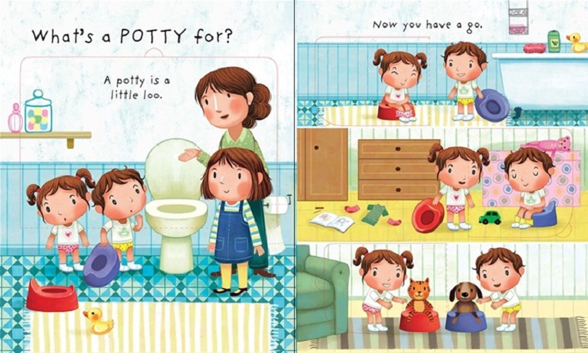 Sách - Anh: Lift The Flap Very First Q&amp;A Why do we need a potty?