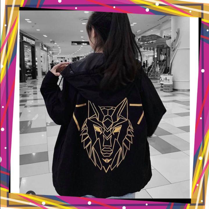 Áo khoác HADES form rộng , áo gió 2 lớp Unisex M689