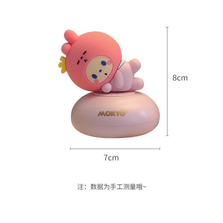 Đồng Hồ Báo Thức Mini Đa Năng Họa Tiết Hoạt Hình Xinh Xắn Dành Cho Học Sinh