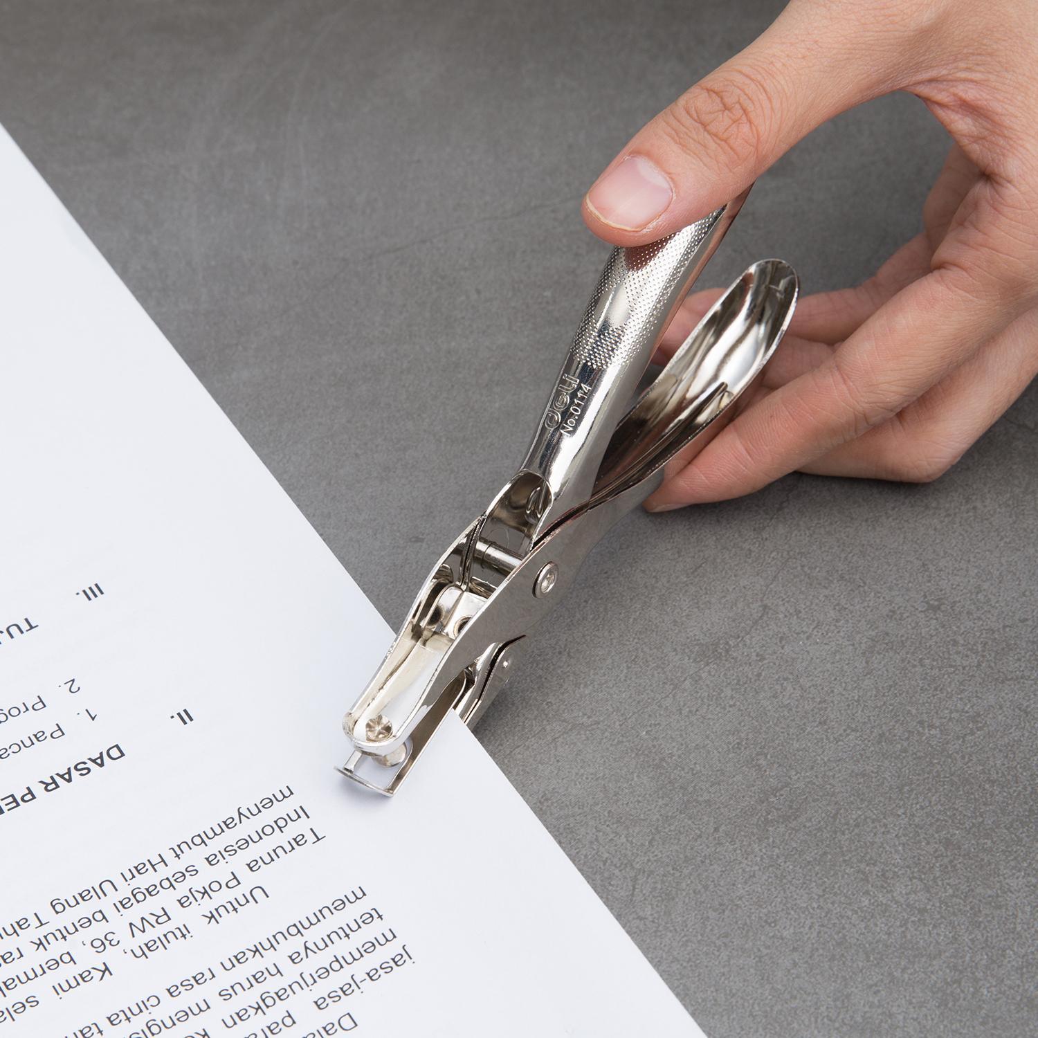 Kìm Bấm Đục Lỗ Giấy - Deli E0114