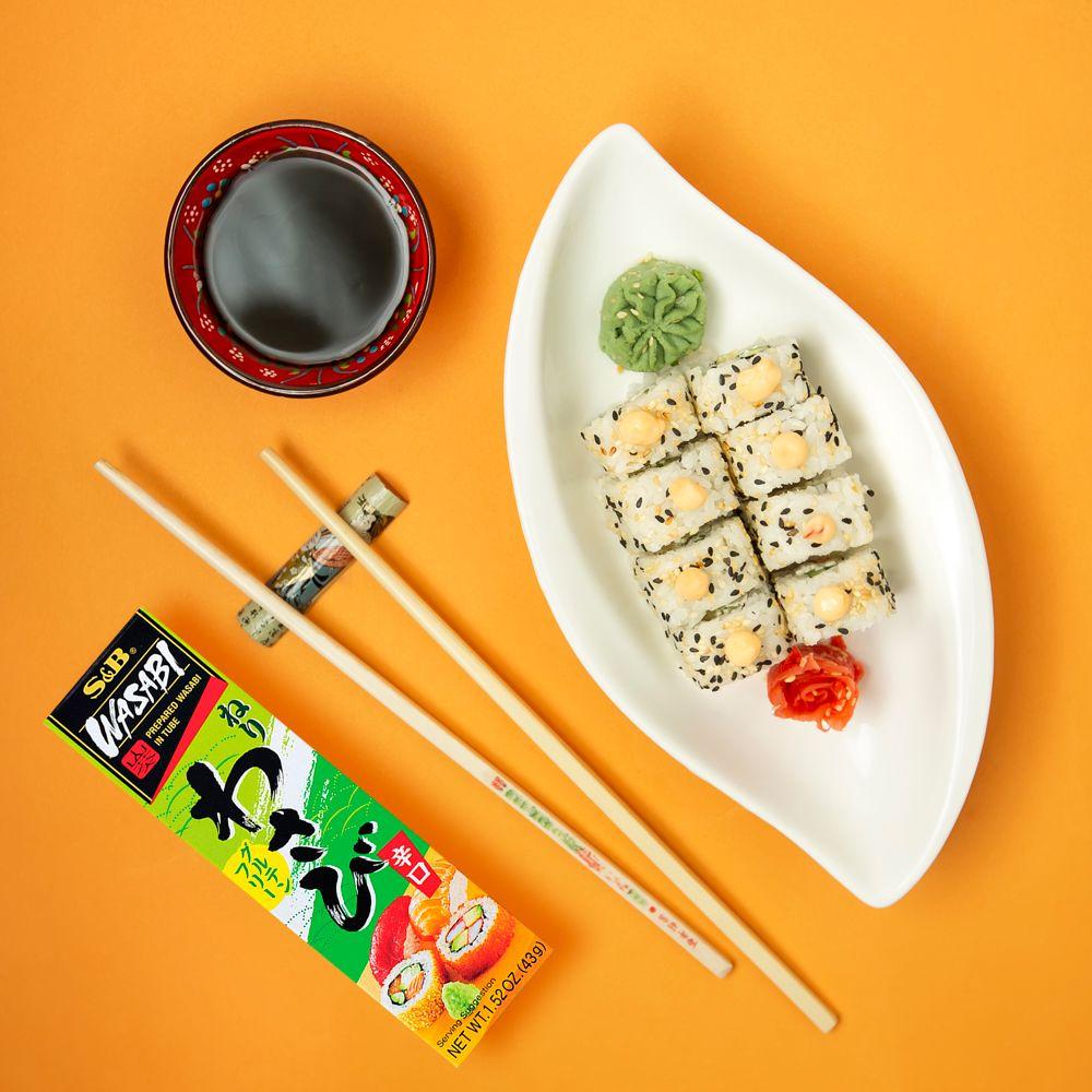 [Date 06/2024] Mù Tạt Tươi Wasabi S&B 43g - Mù Tạt S&B dùng ăn sushi