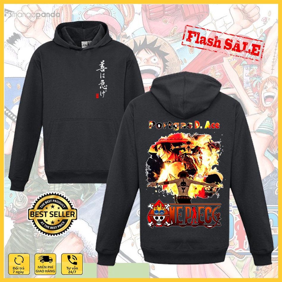 Áo Hoodie One Piece - Áo Anime in hình Luffy, Zoro, Sanji, Ace mẫu mới cực đẹp